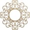 Ekena Millwork Reims Wood Fretwork Pierced Ceiling Medallion, Hickory, 34"OD x 13"ID x 3/8"T CMWP34X34X0375REHI - alternate 1